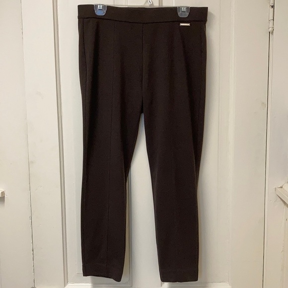 Michael Kors, chocolate dress slacks, size large - Picture 1 of 4